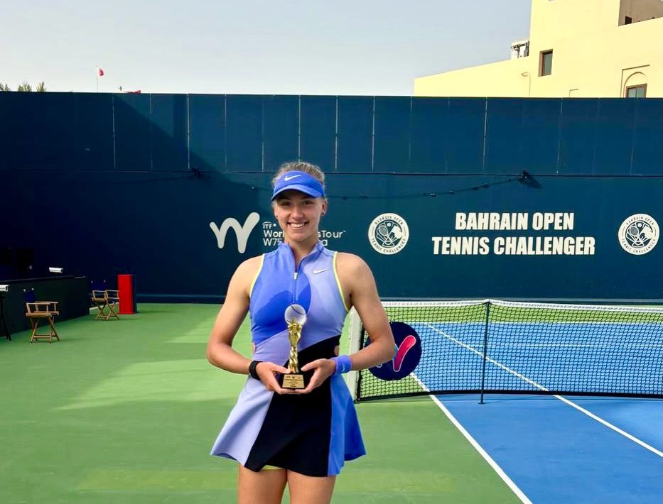 Alina Koorneva, campeona del W75 de Bahrein 2026