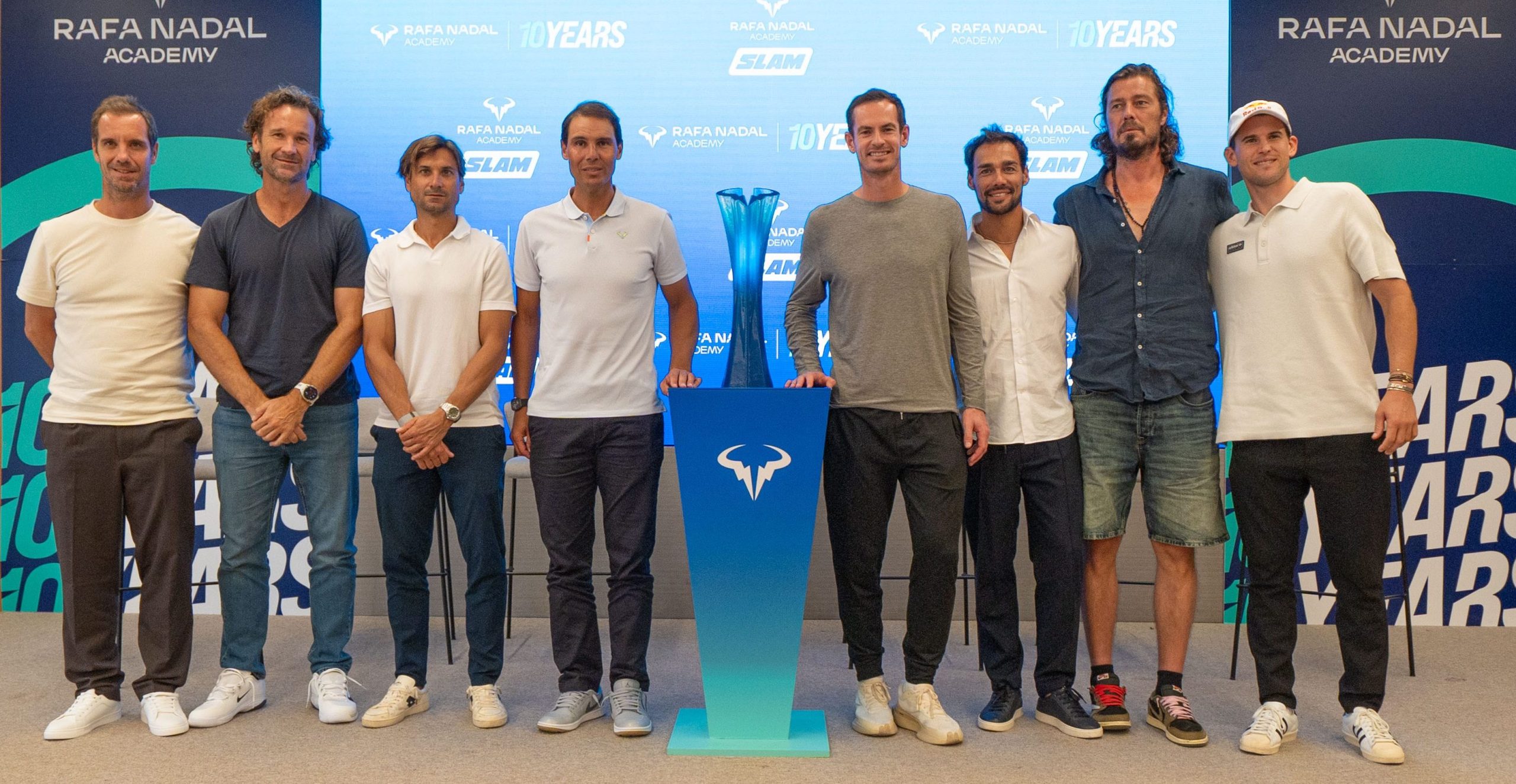 Rueda de prensa previa al Rafa Nadal Academy Slam